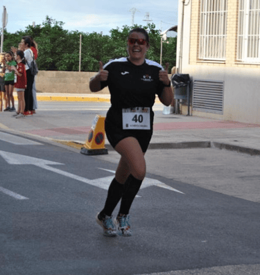 Chica corriendo