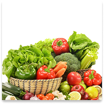 Vegetables, Lettuce, Cabbage, Capsicum