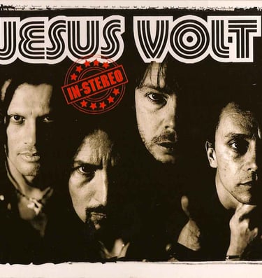Pochette de l'album du groupe Jesus Volt, In stéréo