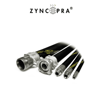 Oil transfer hoses for spill recovery.