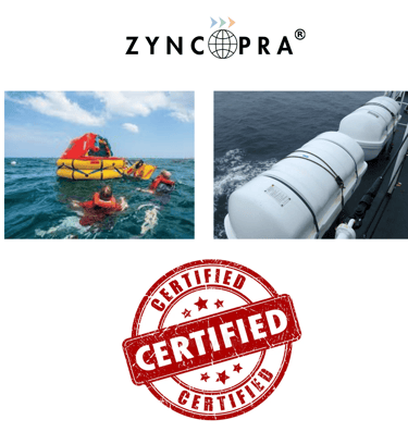 certified marine equipment.