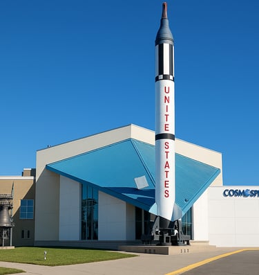 Image of The Cosmosphere in Hutchinson Kansas Lion Swag Web Design