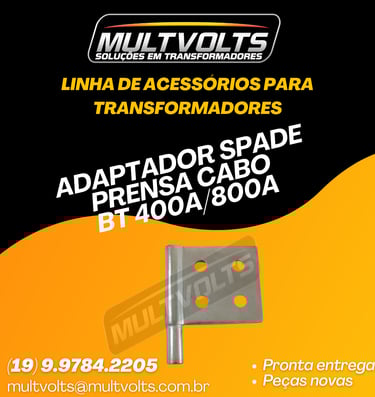 Adaptador Spade Prensa CAbo BT 400/800 A.
