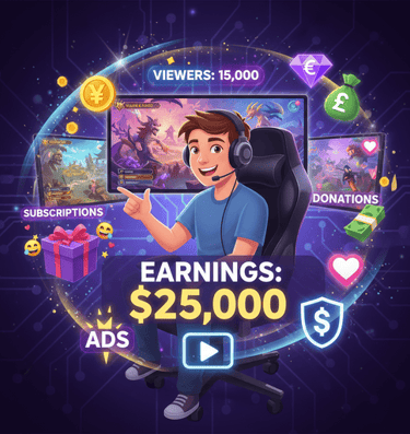 advertisement revenue on twitch