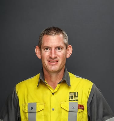 South 32 Mine. a man Headshot