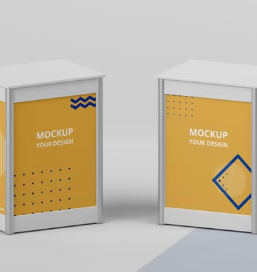 Comptoirs d'exposition