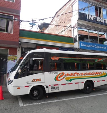 paradero busetas Cajamarca 