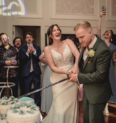 Photographer quietly capturing wedding day in Leeds – documentary wedding photography by The Wedding