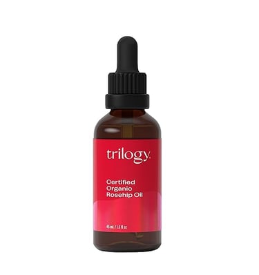 Trilogy Certified Organic Rosehip Oil for skin healing.