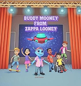 Upper limb difference book buddy mooney from zappa looney by alex barone