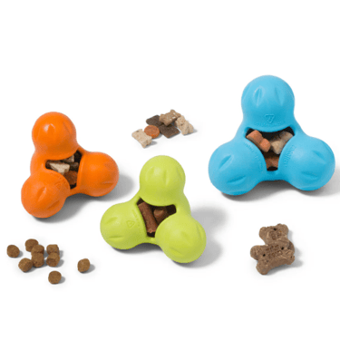 West Paw Zogoflex Tux treat-dispensing dog toy