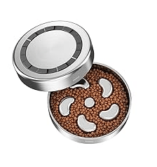 Feedoo stainless steel dog bowl with non-slip base