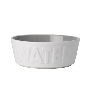 PetRageous stoneware dog bowl with food-safe glazed ceramic