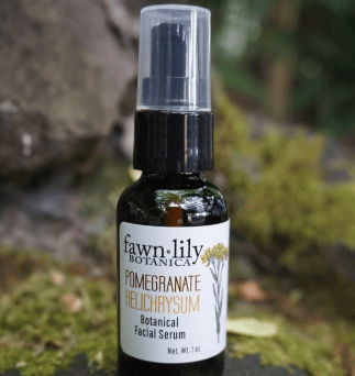 Fawn Lily Botanica Pomegranate + Helichrysum Botanical Facial Serum non-toxic face serum