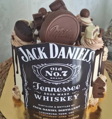 Gâteau Jack Daniel's