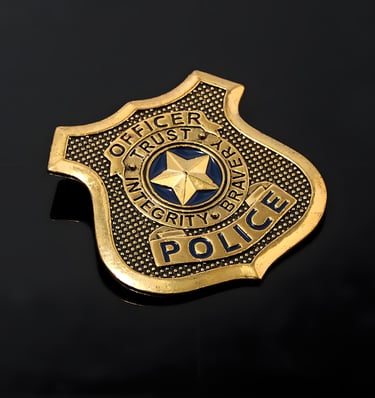 a police badge 