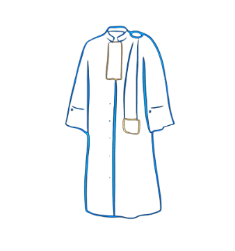 Robe avocat du cabinet Lumis Avocats à Montpellier