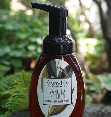 Fawn Lily Botanica Vanilla & Elderberry Facial Wash non‑toxic cleanser