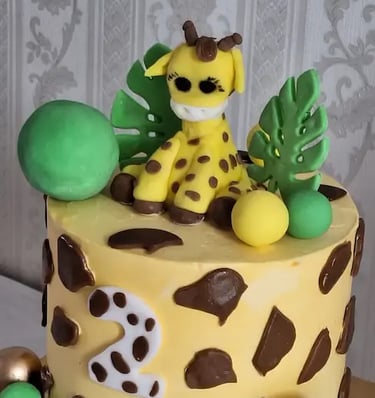 Gâteau Girafe