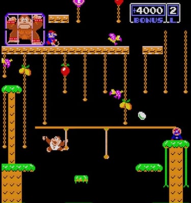 Donkey Kong Junior Stage 3
