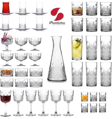 Pasabahce Cam Sunum Ürünleri ve Bardak Setleri