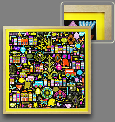HERMES Scarf framing in KL