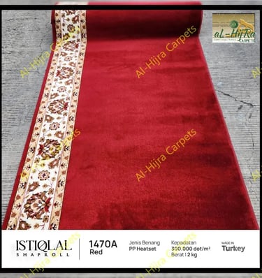 karpet istiqlal merah