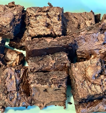fudge espresso brownies
