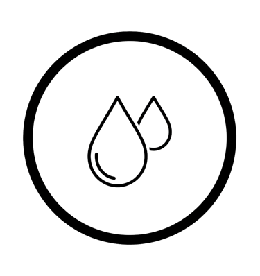 a black and white picture of a drop of water