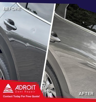 Nasty door dings on Mazda CX50