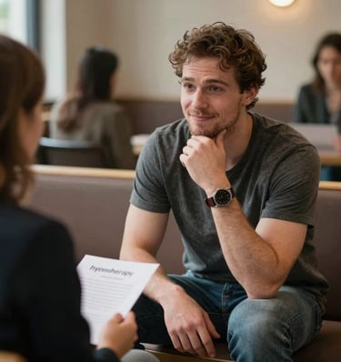 A gray icon of two human footprints, representing stable pathways, on a clean white background.