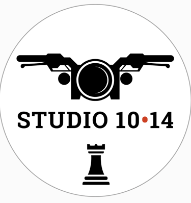 a motorcycle with a camera and a camera