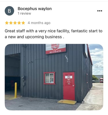 a customer satisfaction review