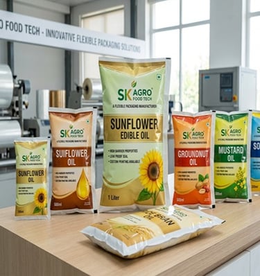 Oil Packaging Pouches