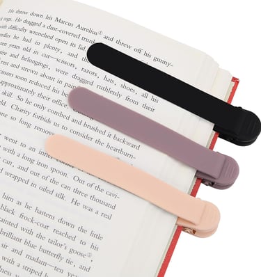 Professional book page clips....never lose your place again