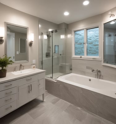 Bright living room with modern inventory