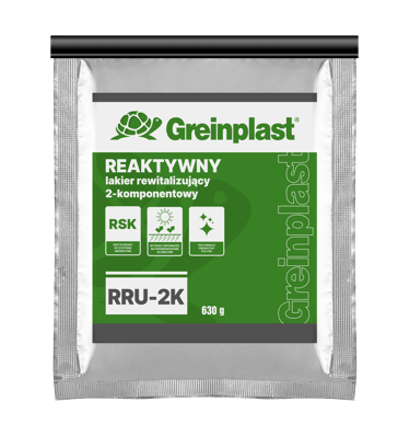 reaktywny lakier, RRU-2K, kamienny dywan, greinstone, żywica