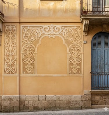 Estuco protegido con la nanotecnología de Tecnan.