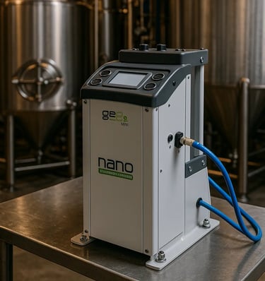 Generator azotu GEN2MINI w browarze