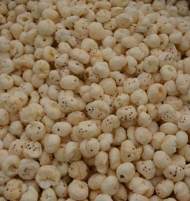 Private label roasted flavored makhana fox nuts snacks manufacturer