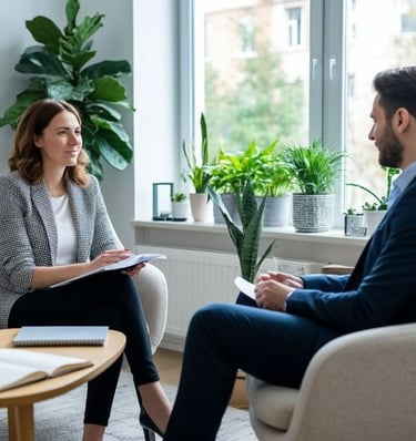 Mental health counseling in New Jersey helping clients with anxiety and stress