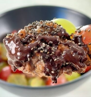 How to make chocolate porridge breakfast