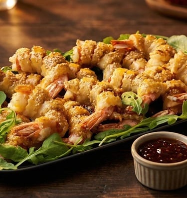 Quick high protein meals for post-workout shrimp bites