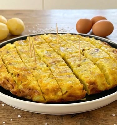 Balanced Energy-Boosting Meals | Baked Spanish Tortilla