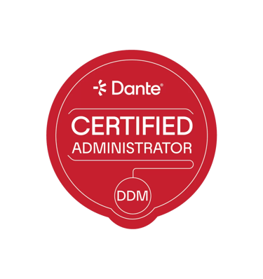 Dante Certified Administrator