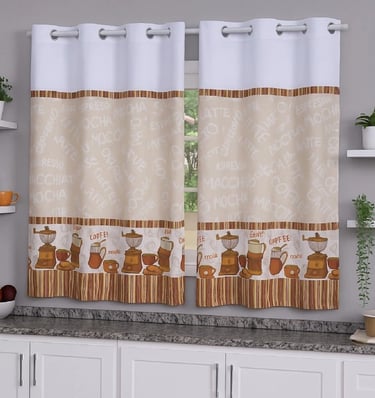 Cortina Oxford Para Cozinha Janela Vitrô