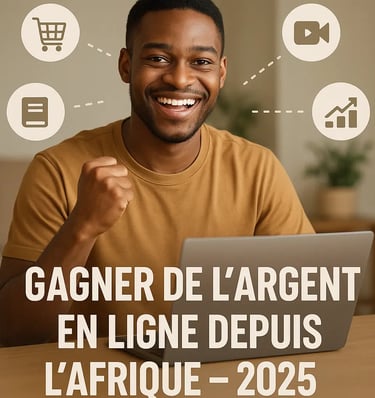 Gagner de l'argent sur Internet en Afrique : Guide 2025