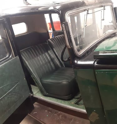 Car interior restoration