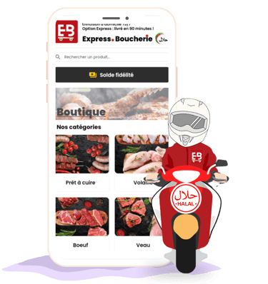 Livraison express boucherie
