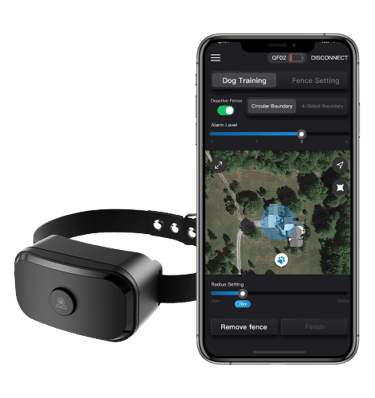 gps dog fence customizable boundary
